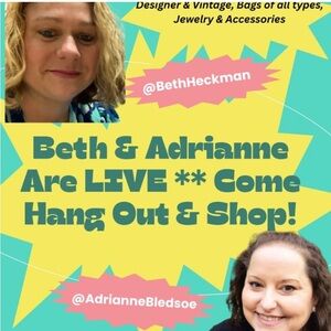 Beth & Adrianne LIVE Tuesday, July 1@ 1pm EST For the FIRST TIME TOGETHER!!